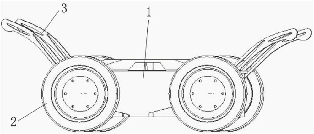 Robot with wheel-leg structure and control method thereof