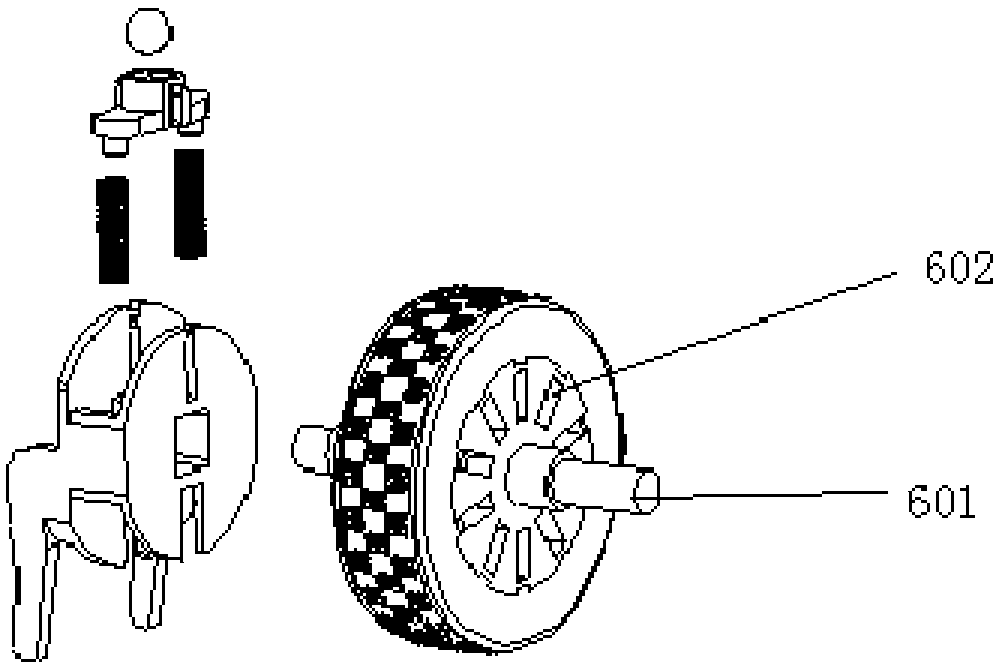 Mouse wheel and mouse wheel assembly thereof