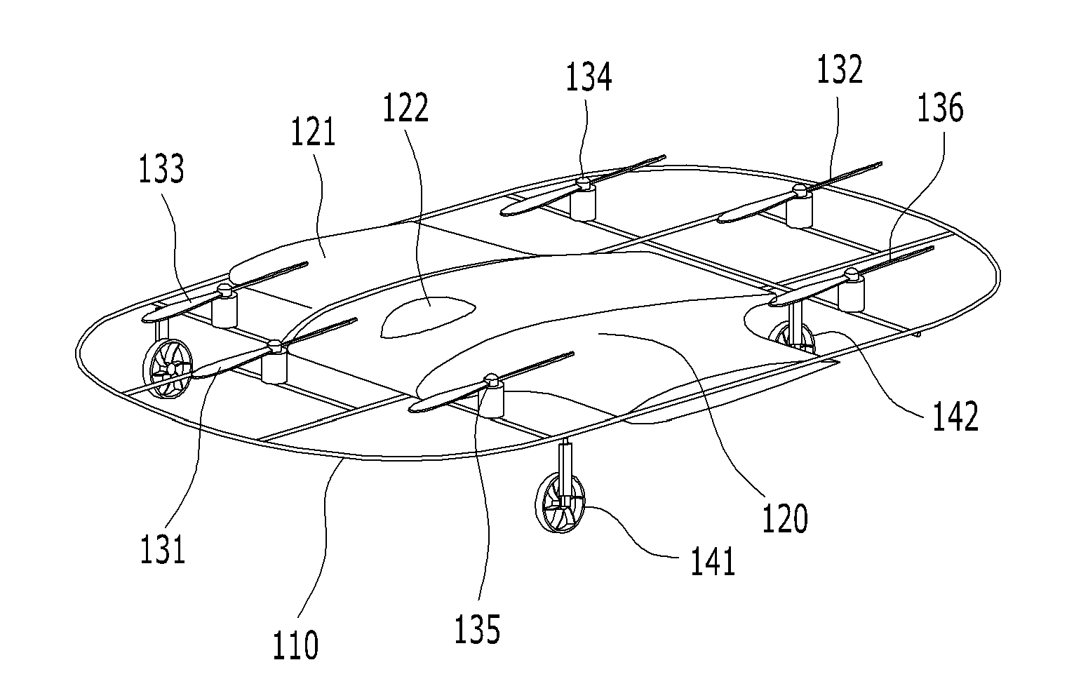 Multi-stage tilting and multi-rotor flying car