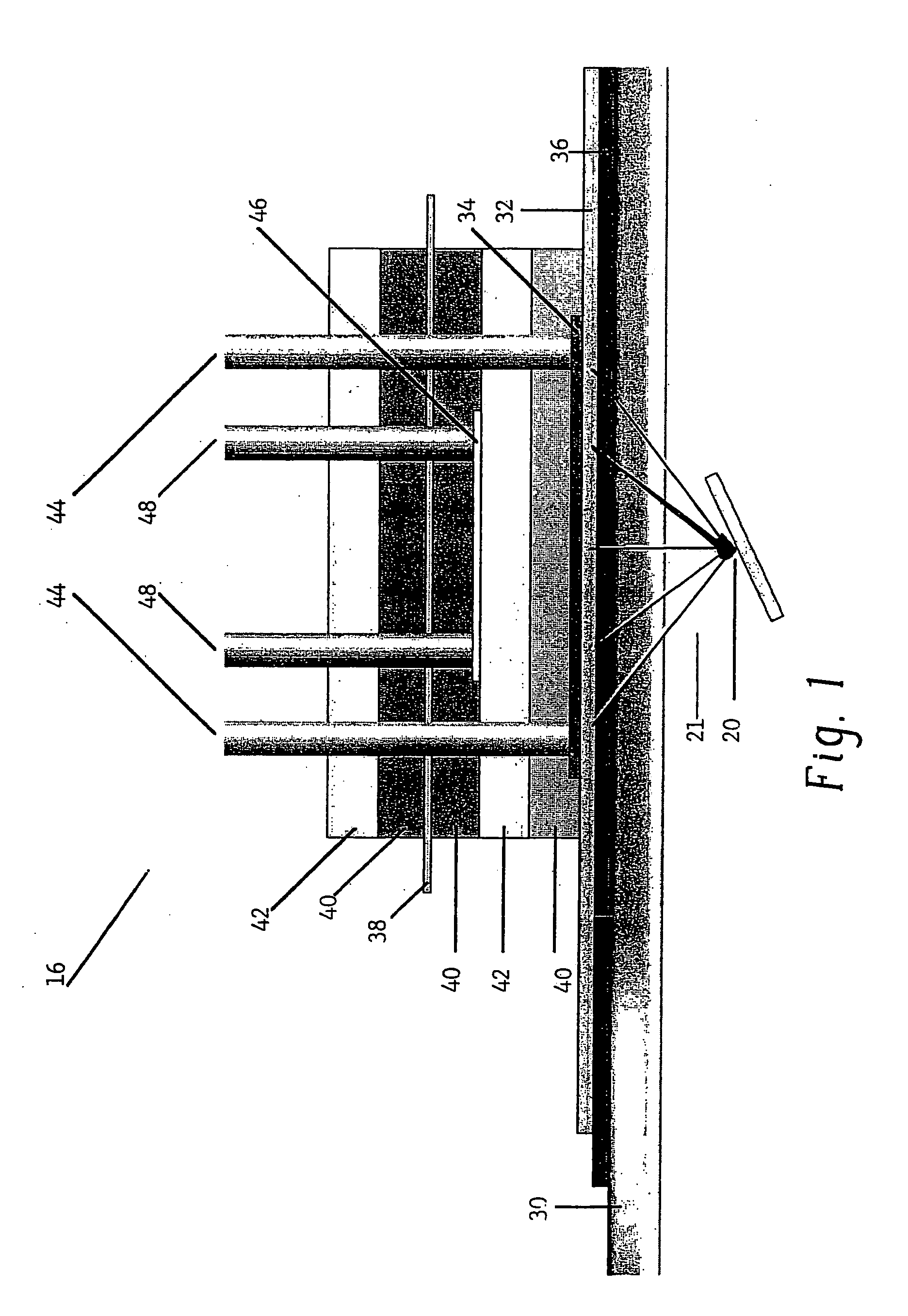 Photolytic oxygenator with carbon dioxide fixation and separation