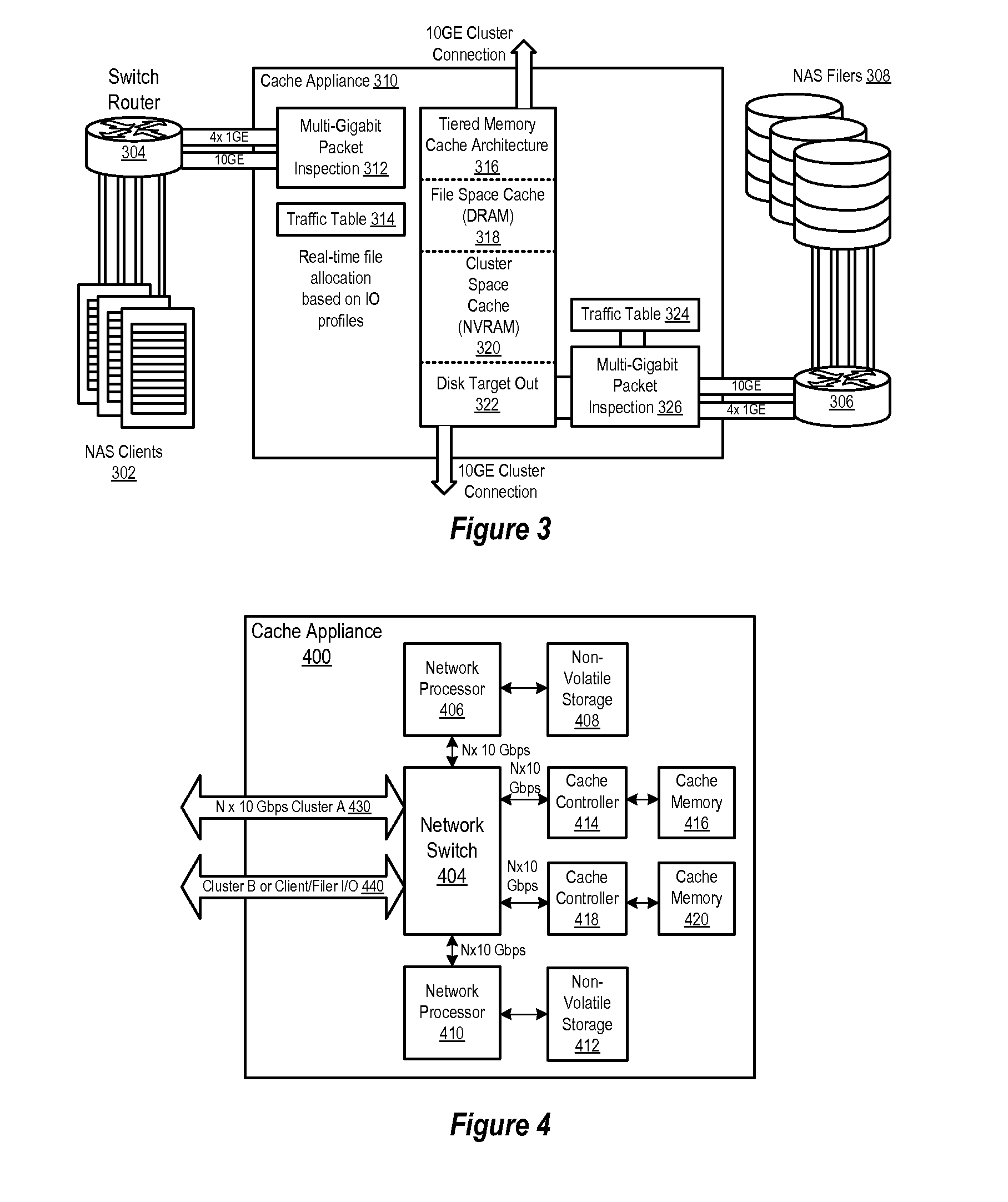 Clustered cache appliance system and methodology