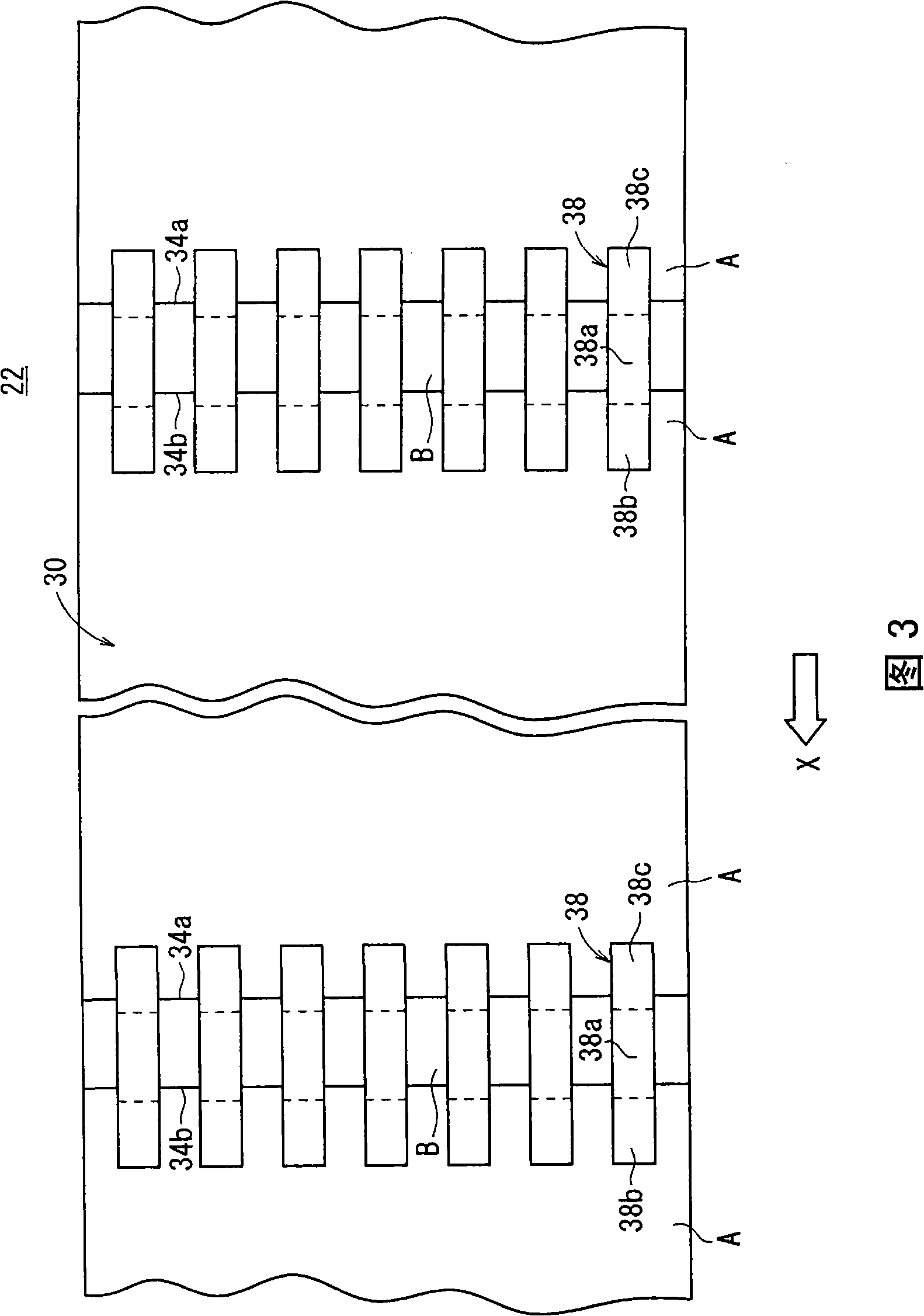 Method for jointing long strip shaped plate