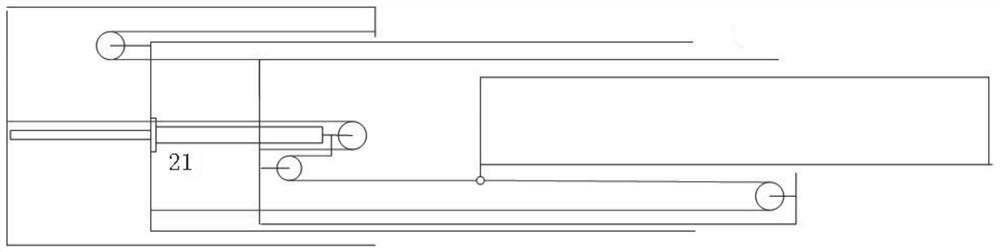 Cantilever crane telescopic tower crane with attachment mechanism and working method thereof