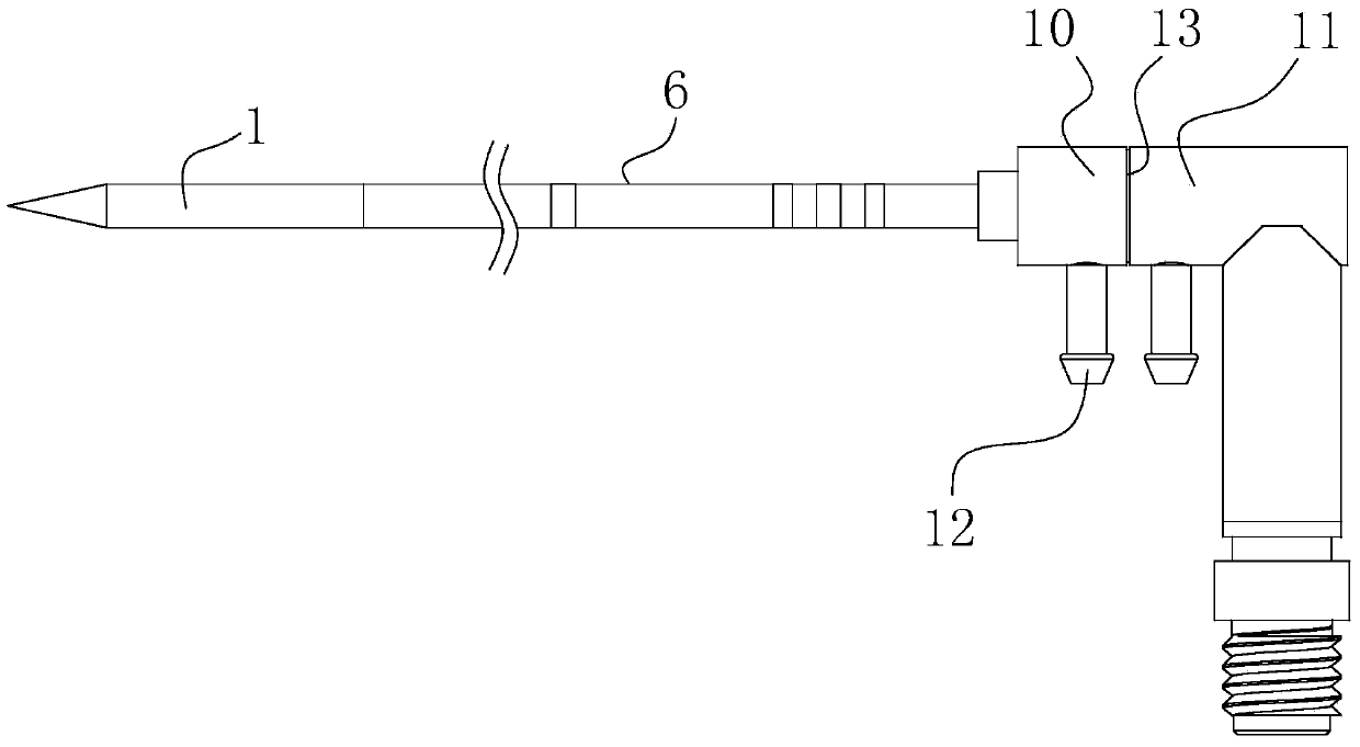 A microwave ablation antenna for the treatment of large liver cancer