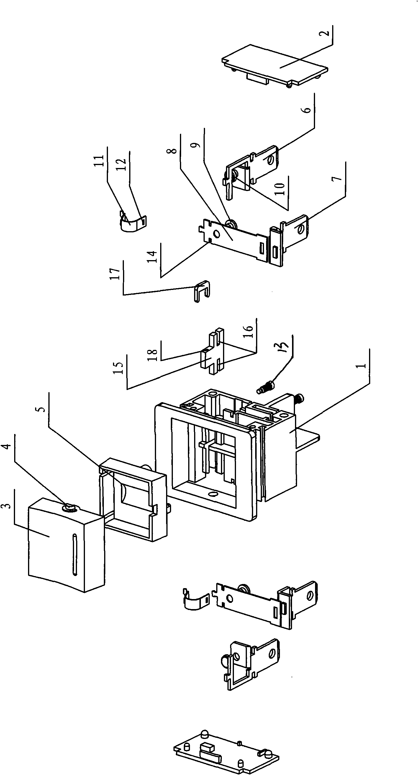 Overload protection switch