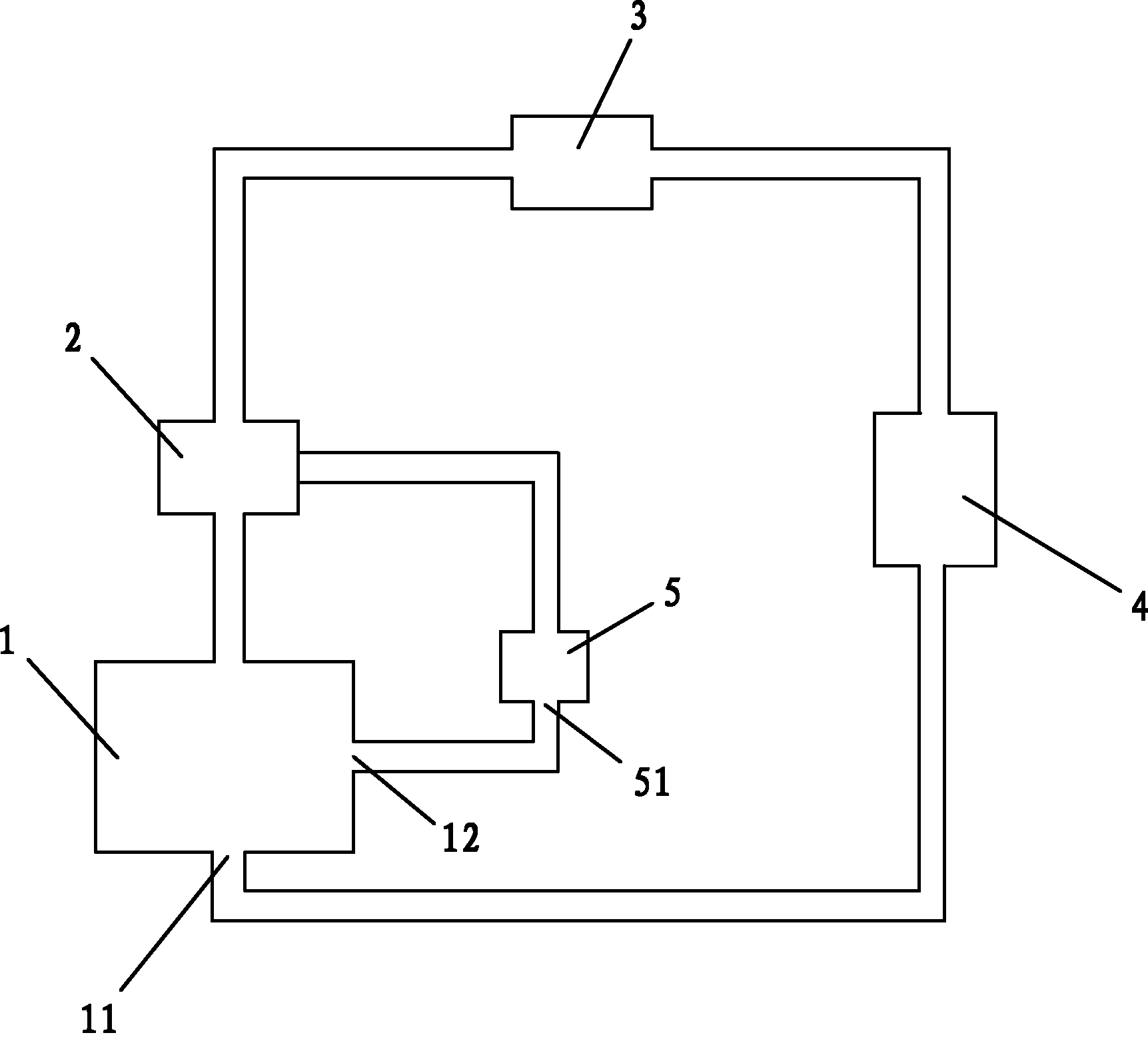 Coal-fired boiler tail gas membrane filtration enriched oxygen recycling method and device