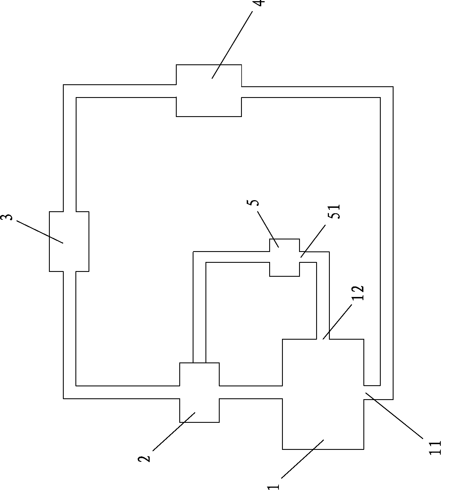 Coal-fired boiler tail gas membrane filtration enriched oxygen recycling method and device