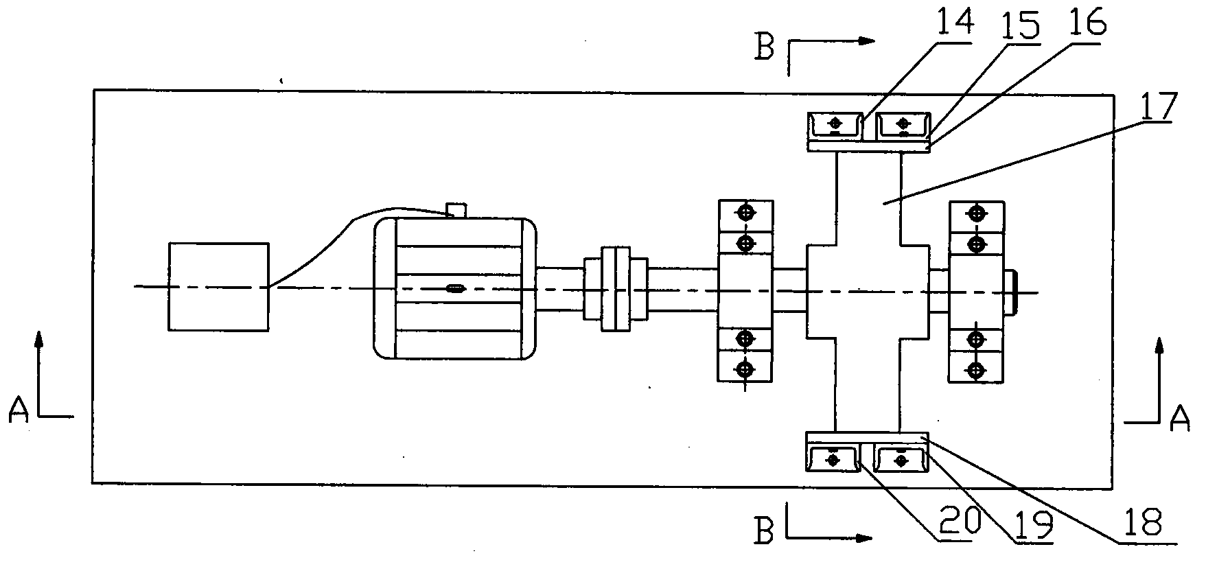 A test device for indicating dynamometer characteristics of a magneto-rheological damper