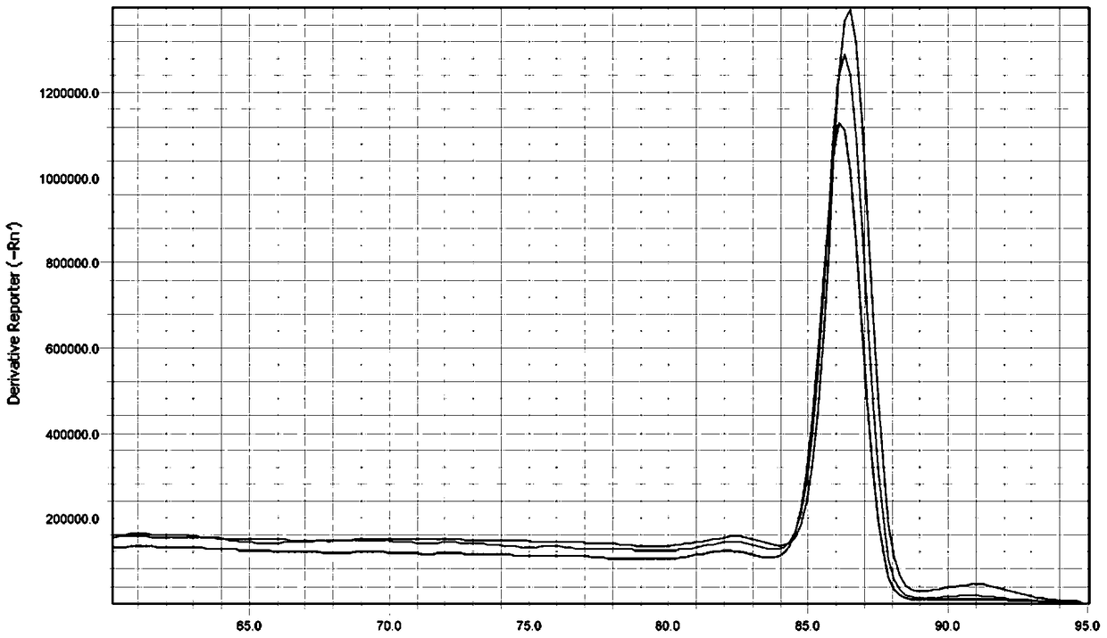 Fluorescent quantitative PCR method and primer pair for detection of fish parvalbumin