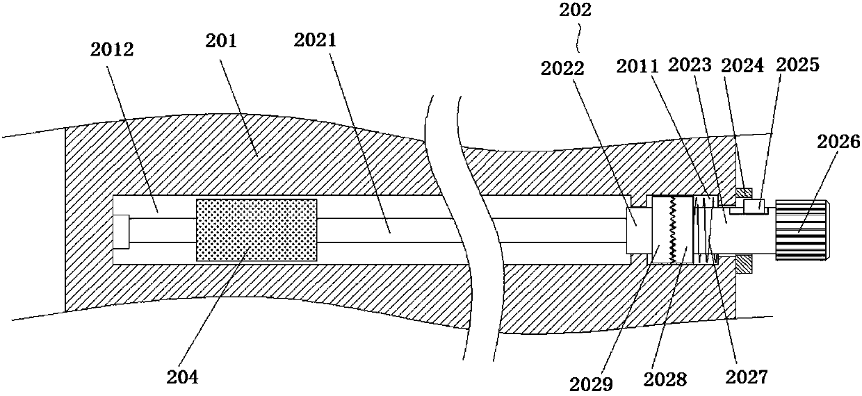 Fast loading-unloading and fixing device for high speed rail cargoes