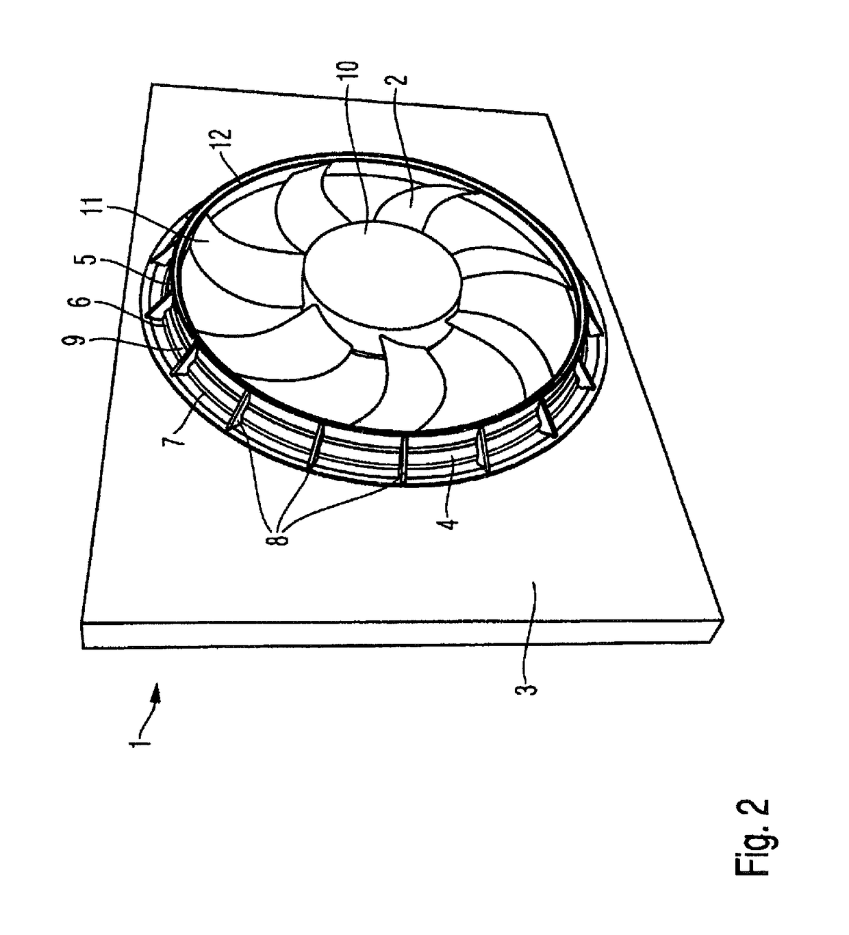 Cooling fan module