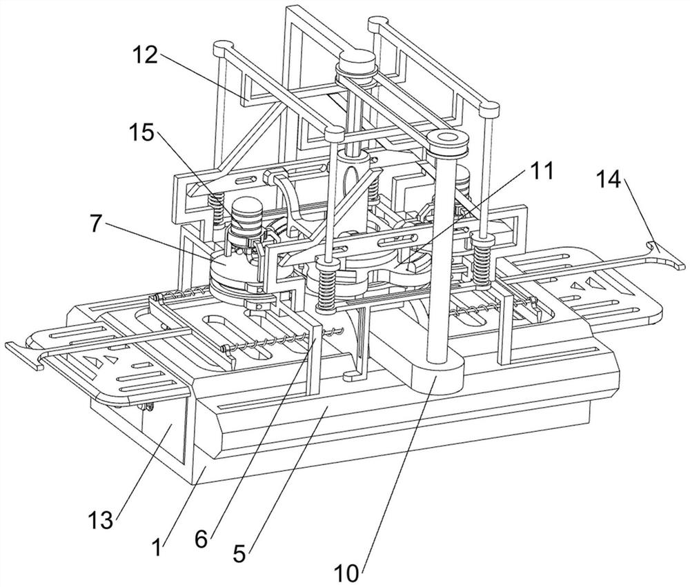 Optical lens edge grinding device