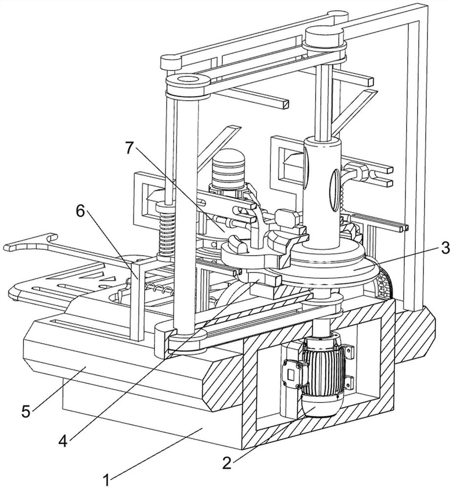 Optical lens edge grinding device