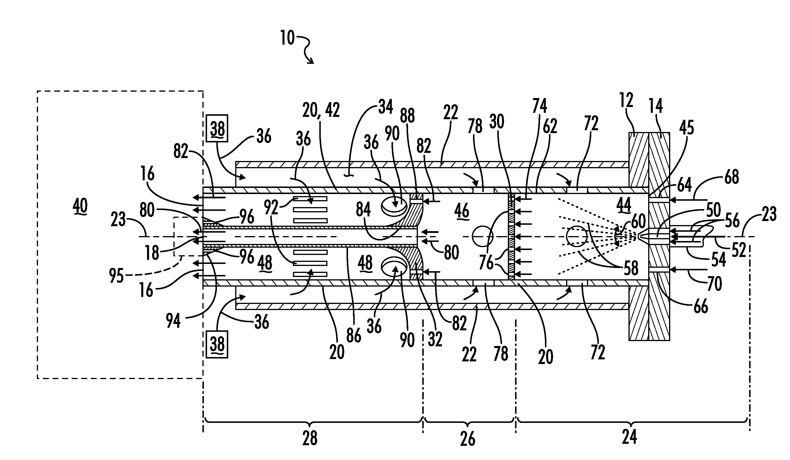 Multistaged Lean Prevaporizing Premixing Fuel Injector