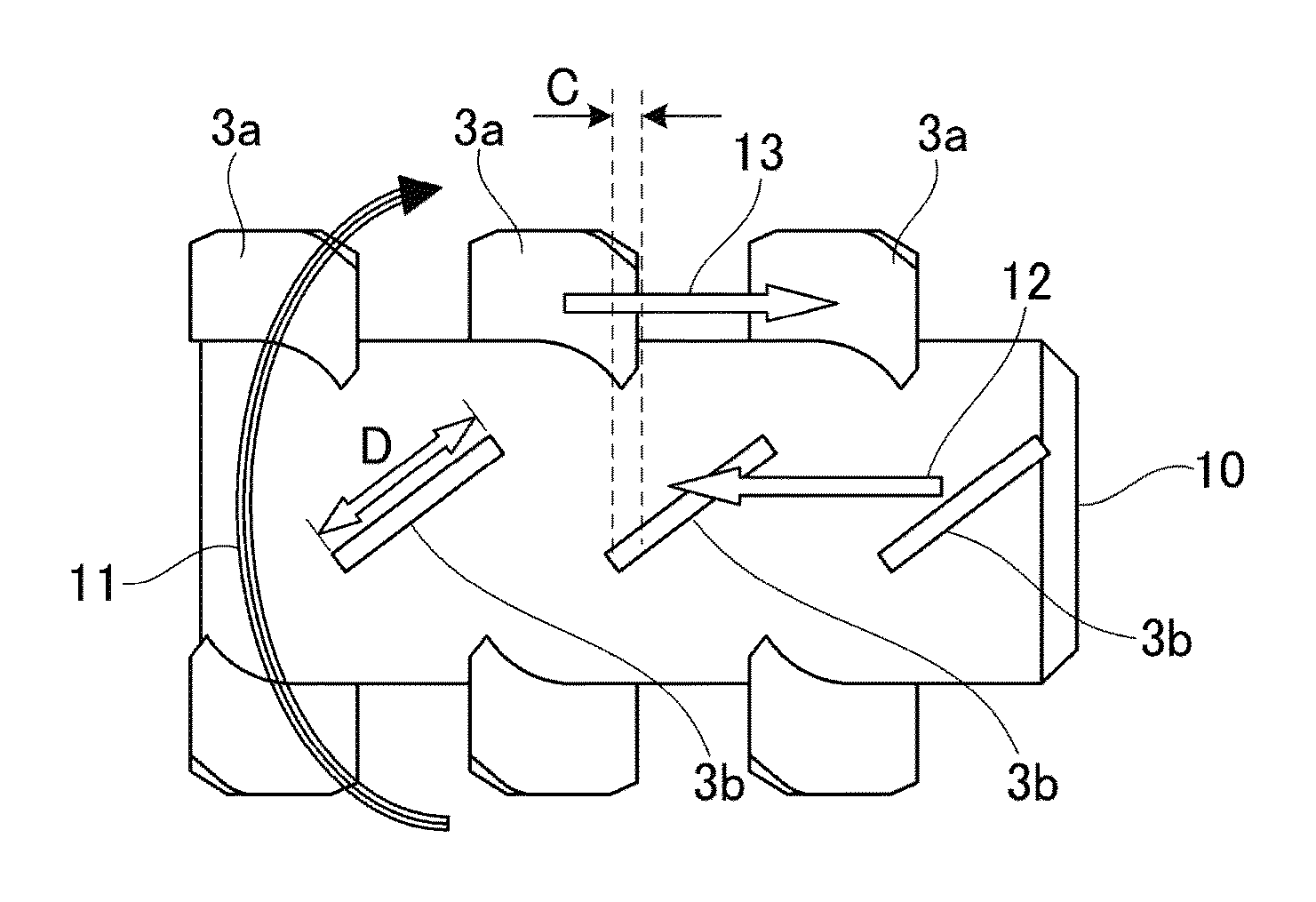 Method of producing magnetic carrier and magnetic carrier that uses this production method