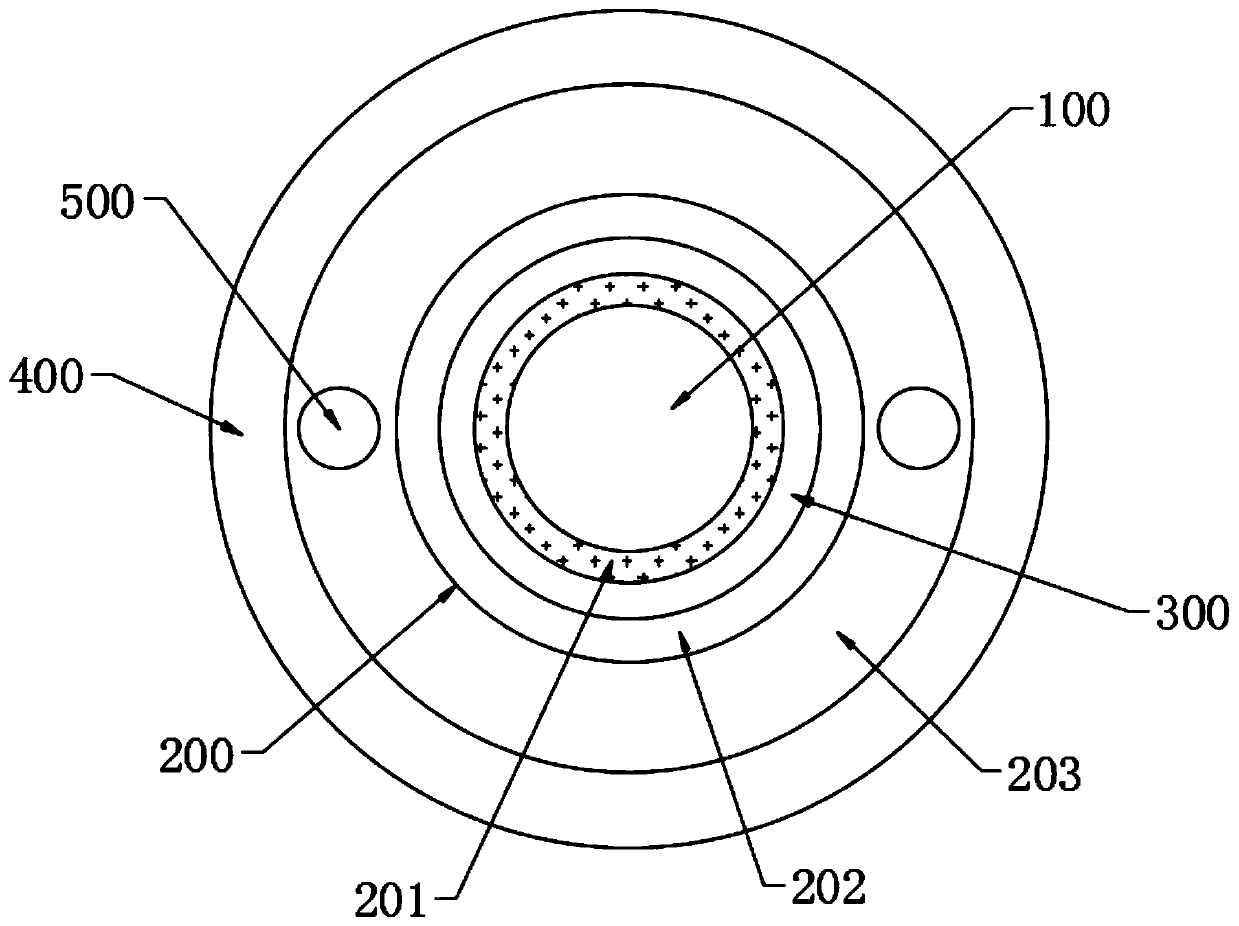 Flame-retardant composite optical cable