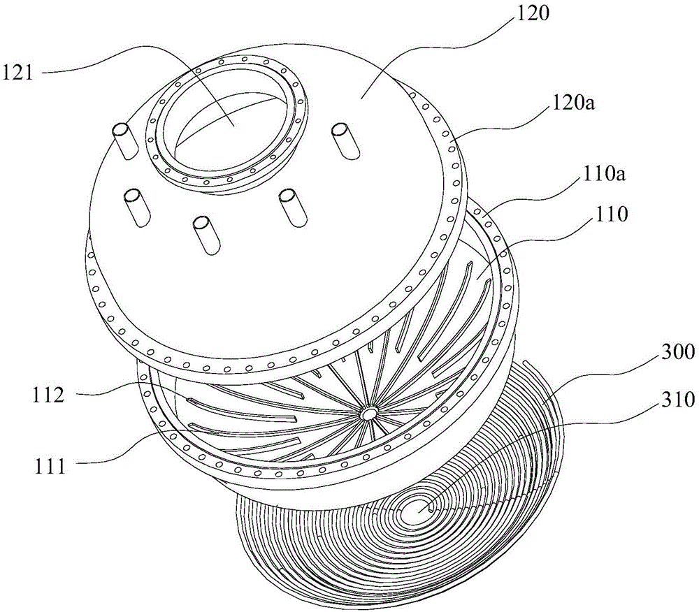 Electromagnetic induction heating reaction kettle