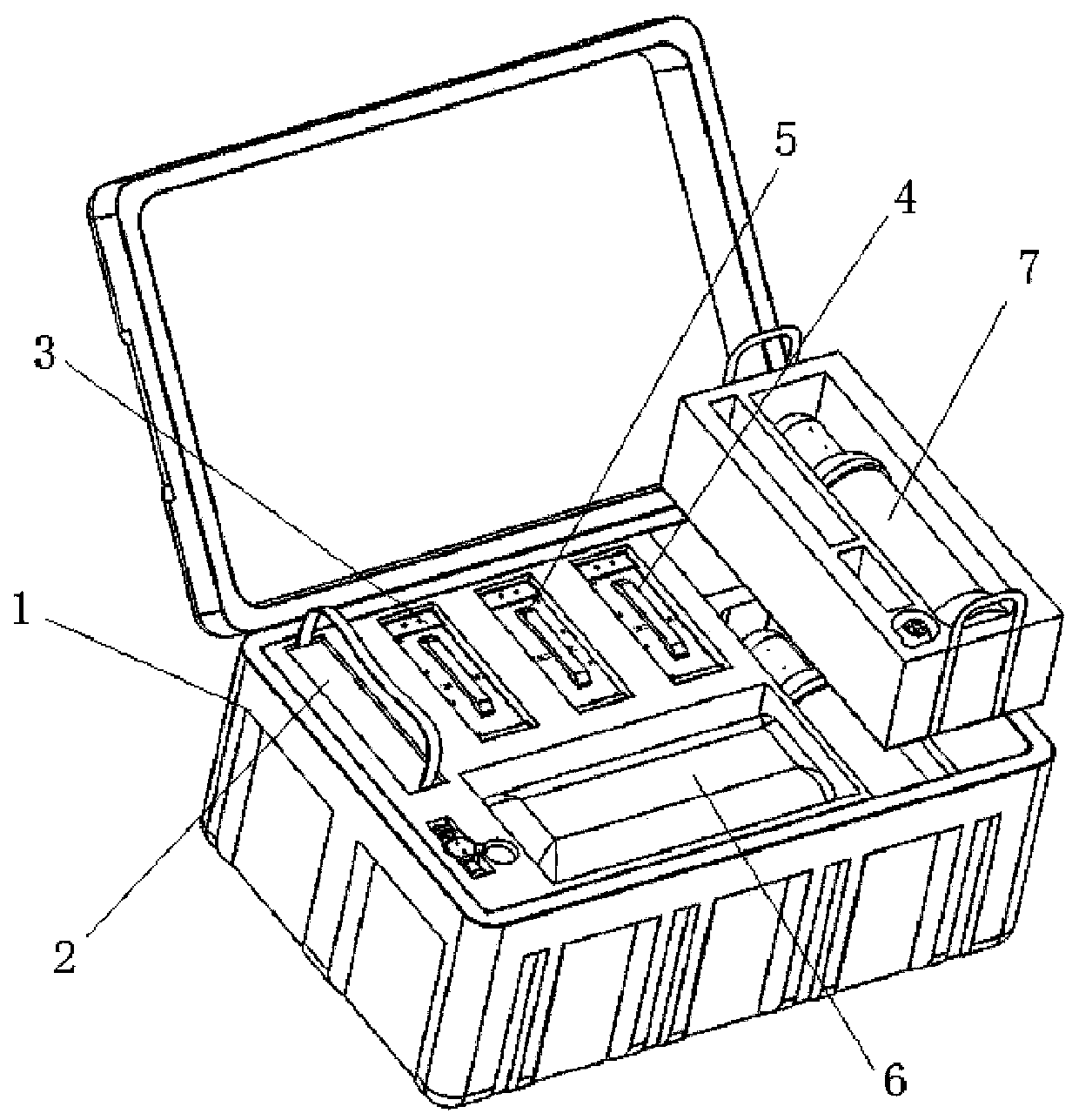 Missile performance testing unit for missile testing system