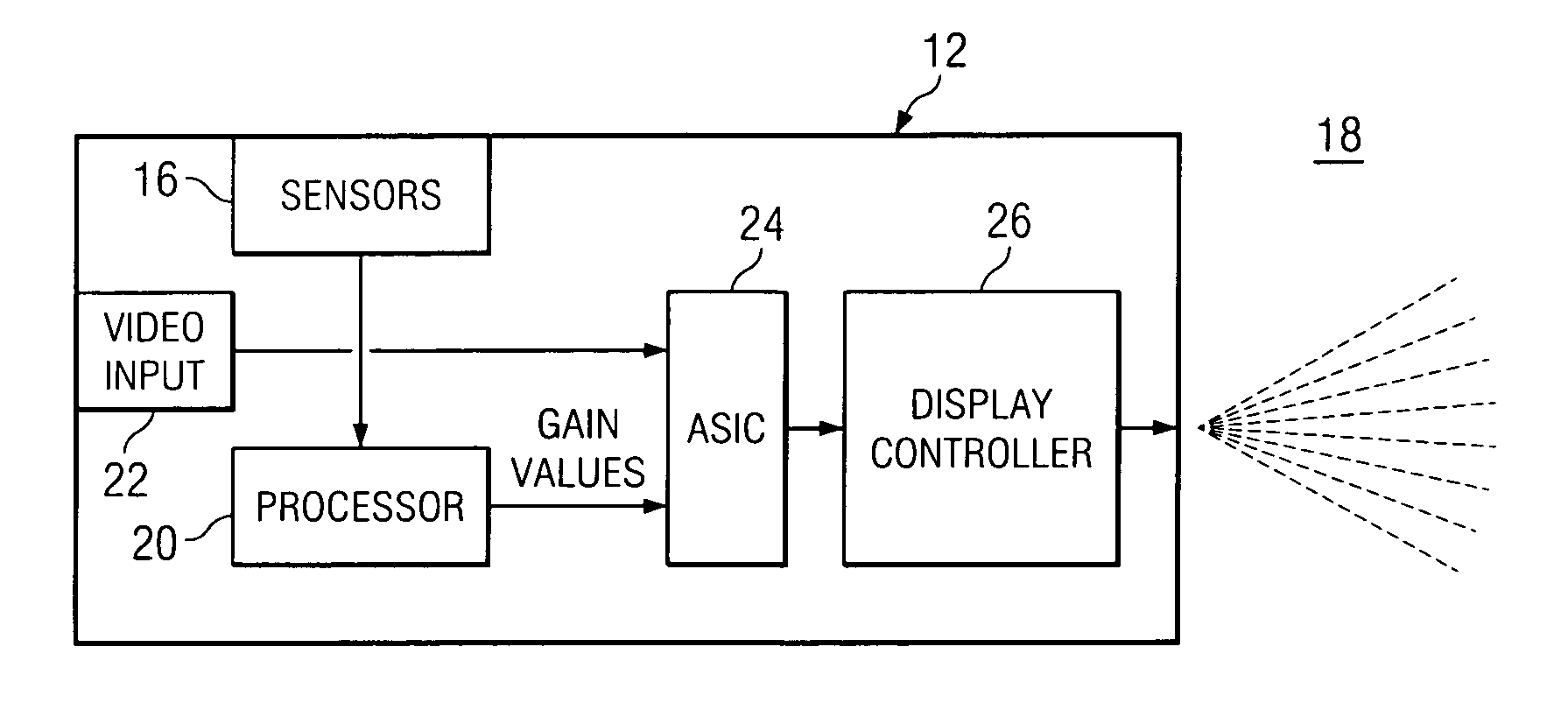 Apparatus and method for automatically adjusting white point during video display