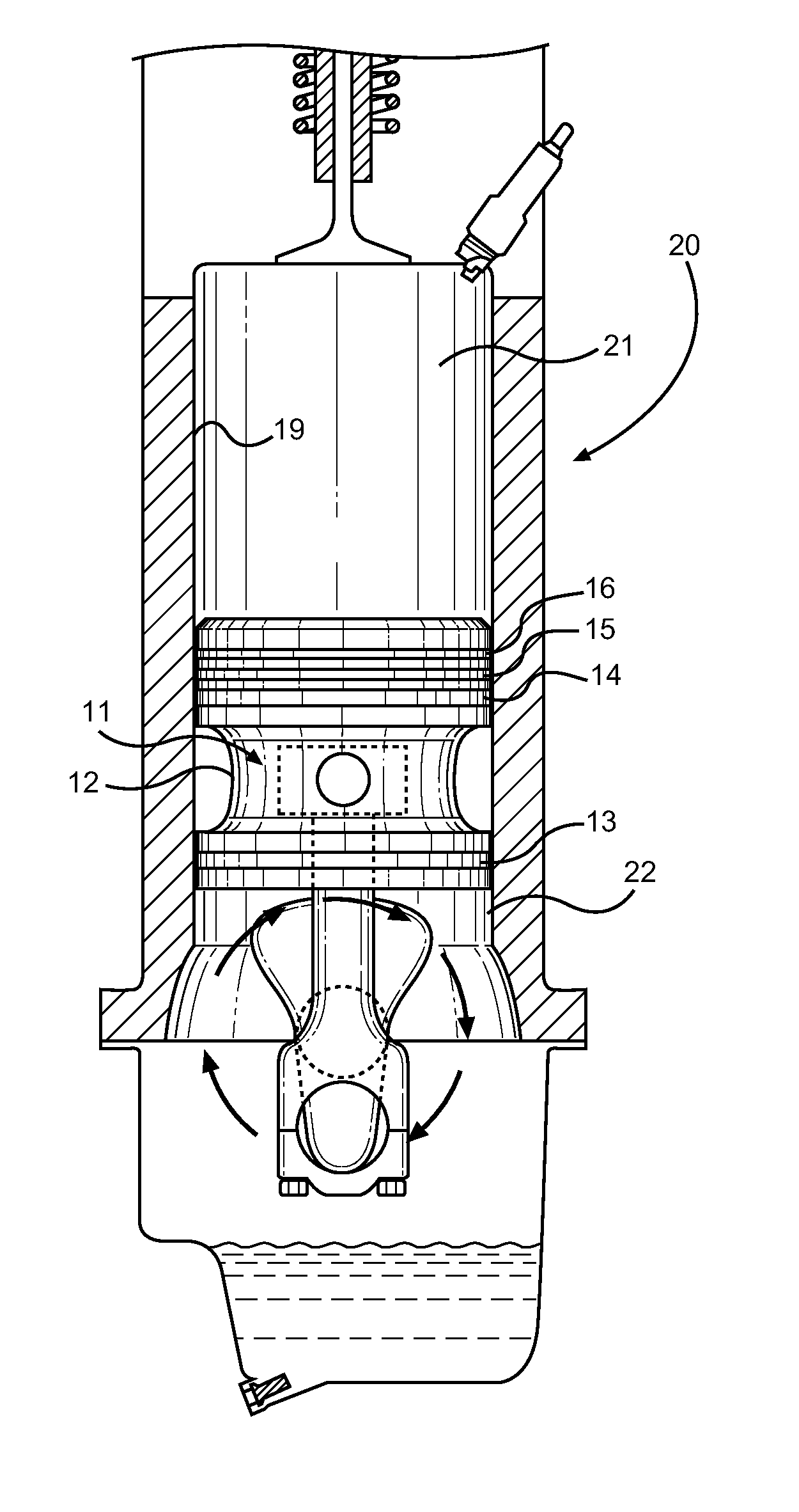 Low Drag Piston