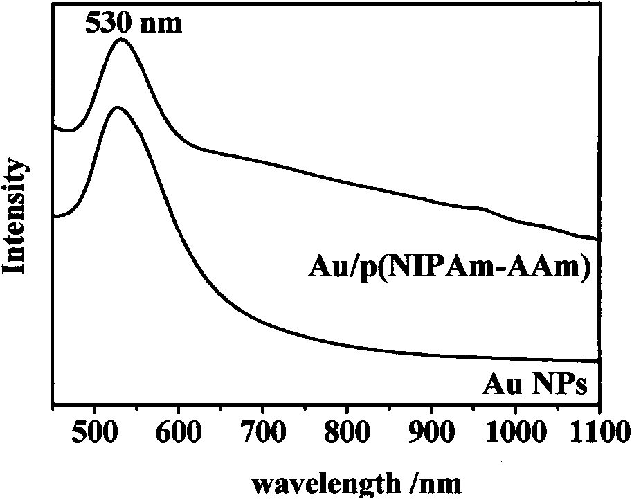 Nano-hydrogel drug carrier material with photosensitivity and temperature sensibility