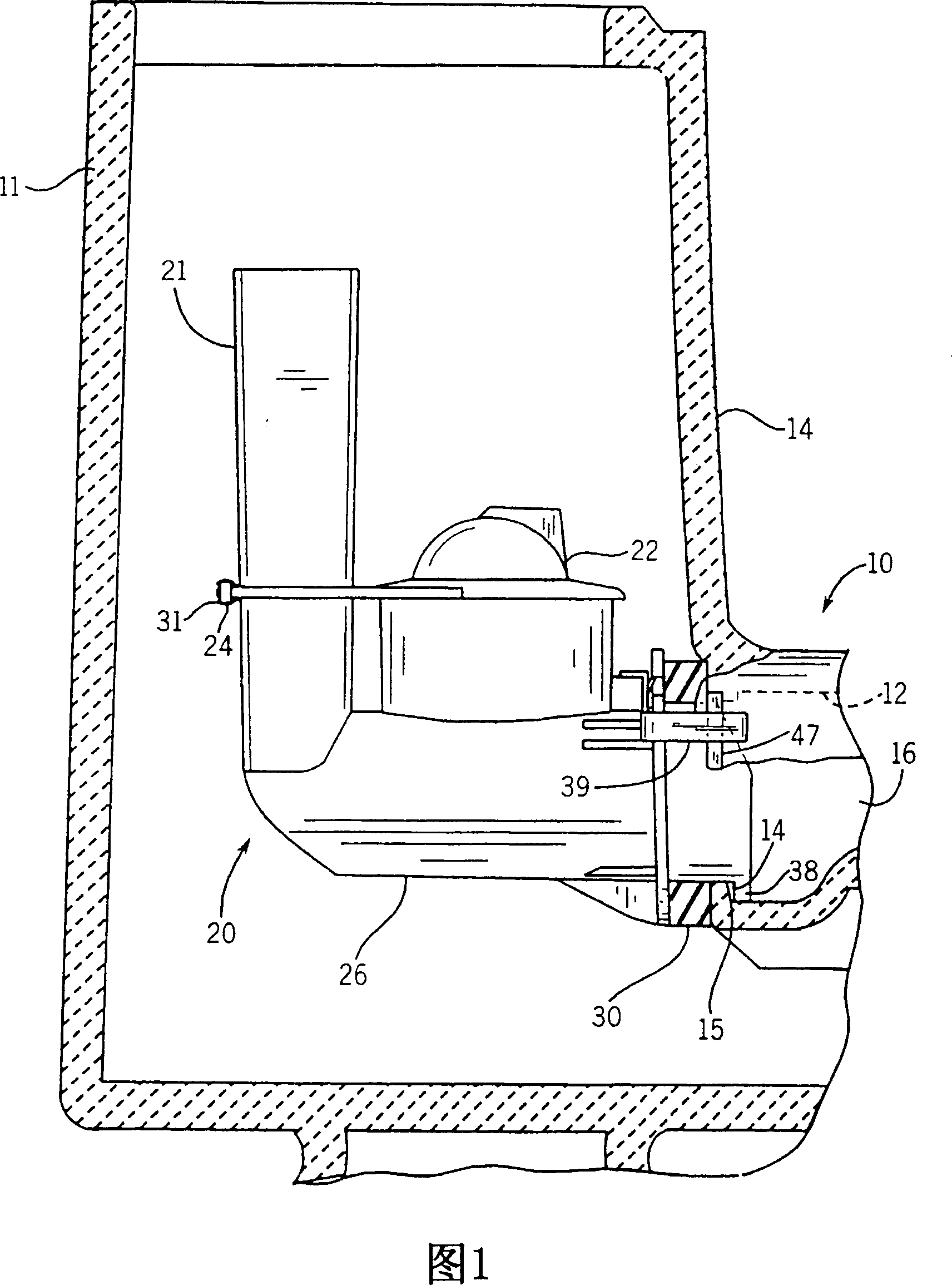 Flush valve attachment system