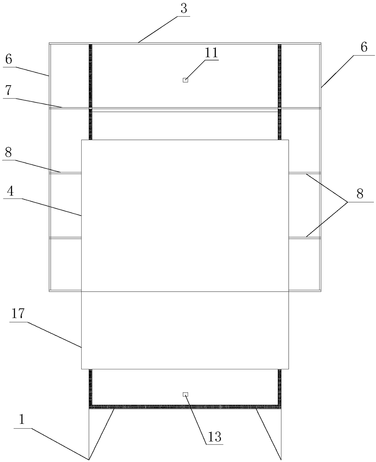 Permanent magnet type three-dimensional electrochemical wastewater treatment apparatus with adjustable magnetic field