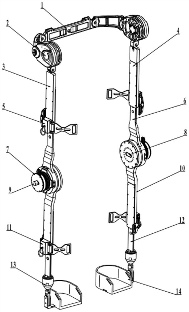 Actively and passively hybrid-driven lower limb-assisted exoskeleton robot and control method