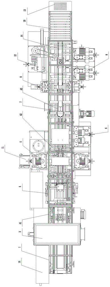 All-in-one machine for treating lead-acid battery plates