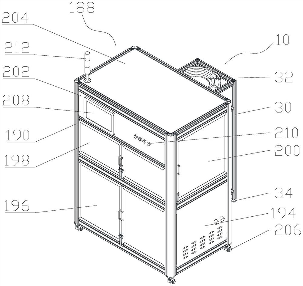 Full-automatic machine part visual flaw detection equipment and method