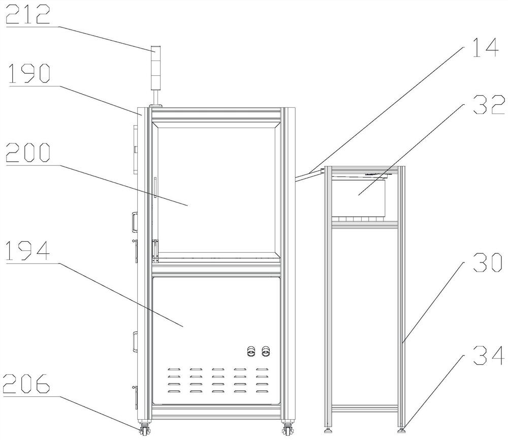 Full-automatic machine part visual flaw detection equipment and method