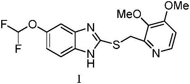 Synthesis process of (L)-pantoprazole