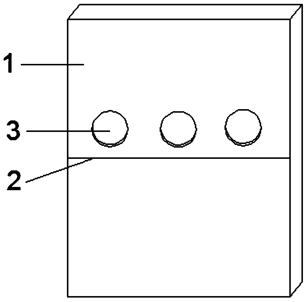 Bending method of stainless steel band pore plate