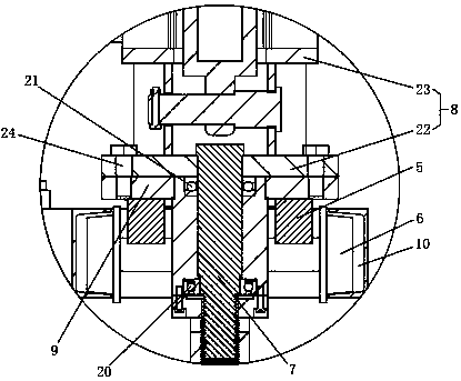 A folding hydraulic breaking device for static penetration testing equipment