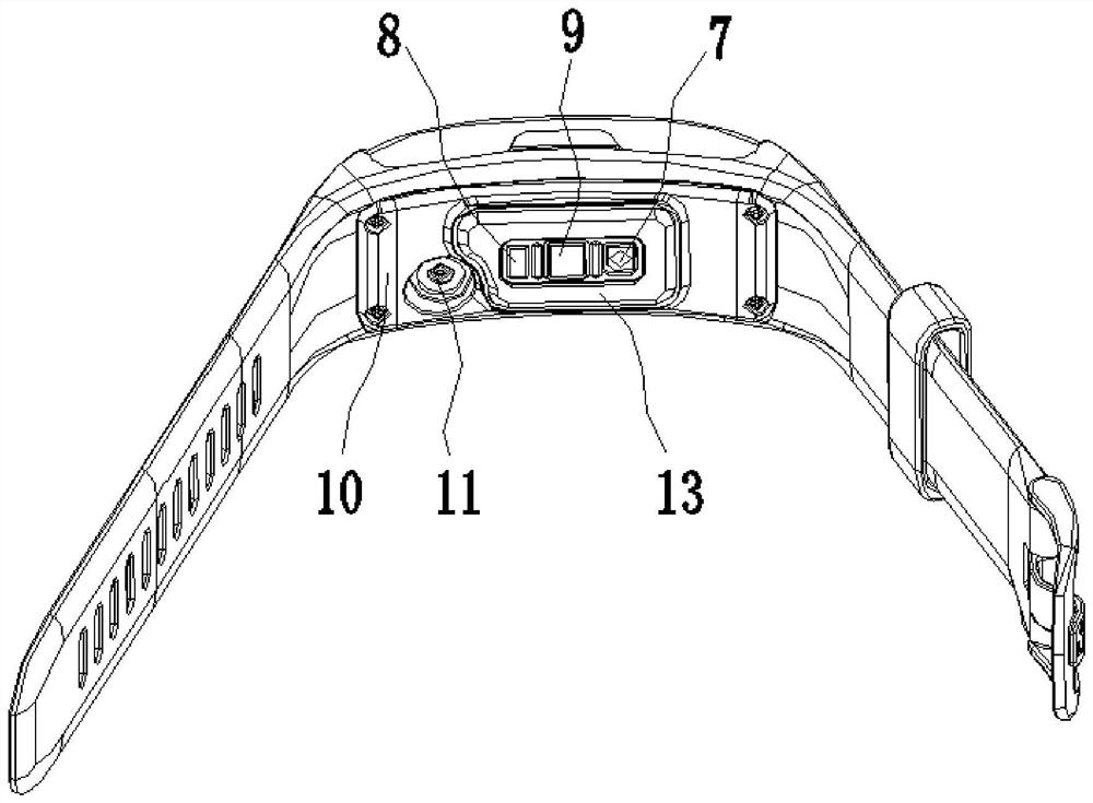 Medical bracelet with self-compensation function and self-compensation method