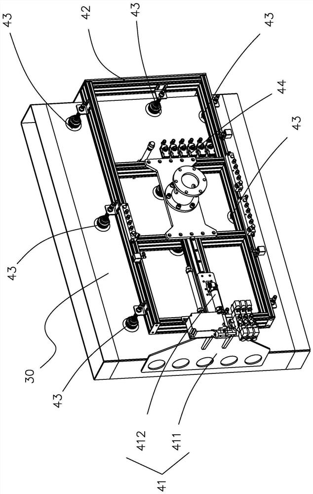 Television carton sleeving and board inserting production line