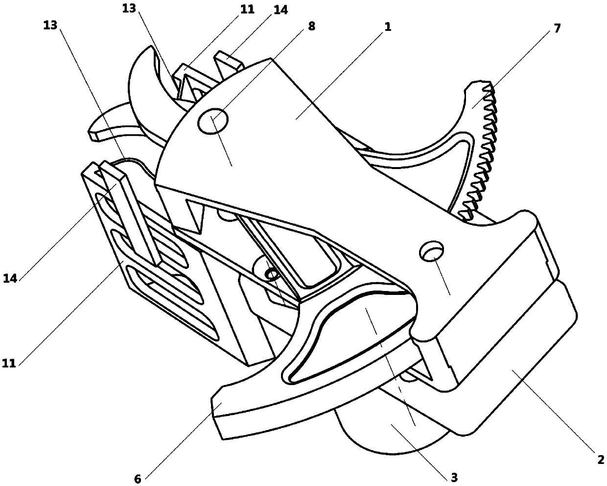 An Electric Shearing Device for Carbon Fiber Pipe with Auxiliary Clamping Function