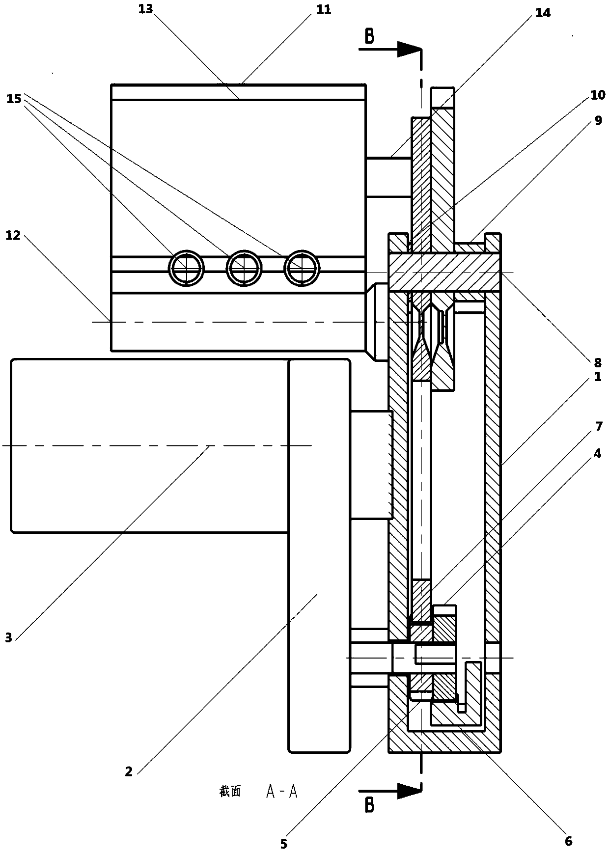 An Electric Shearing Device for Carbon Fiber Pipe with Auxiliary Clamping Function