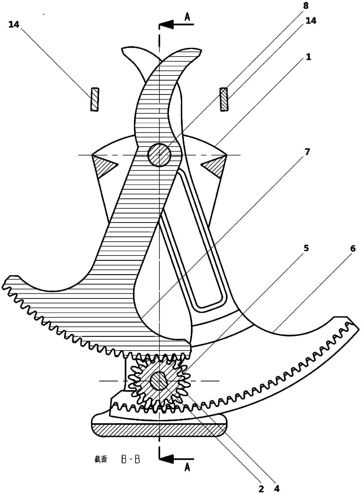 An Electric Shearing Device for Carbon Fiber Pipe with Auxiliary Clamping Function