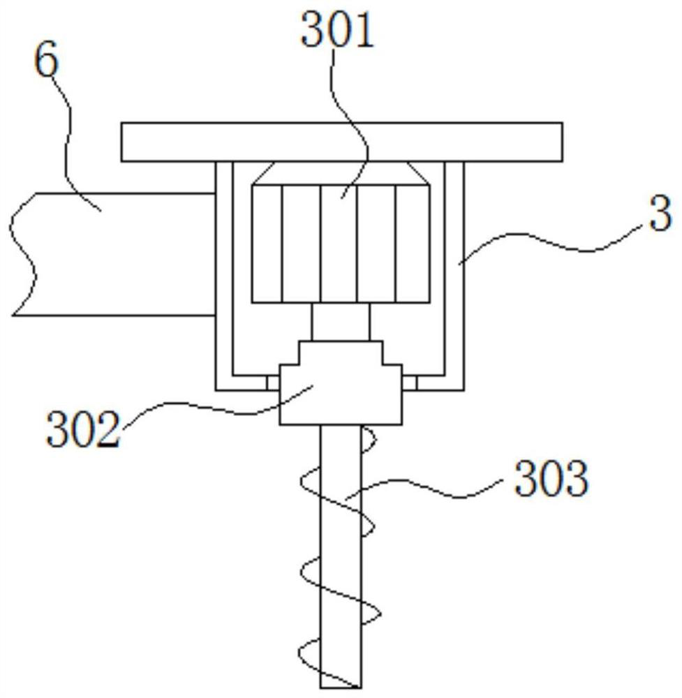 A lamp punching device with automatic adjustment of clamps for production line