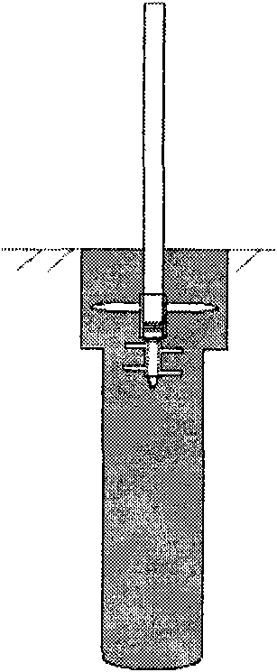 Pile-forming method for cement paste spraying multi-directional core entraining mixing pile