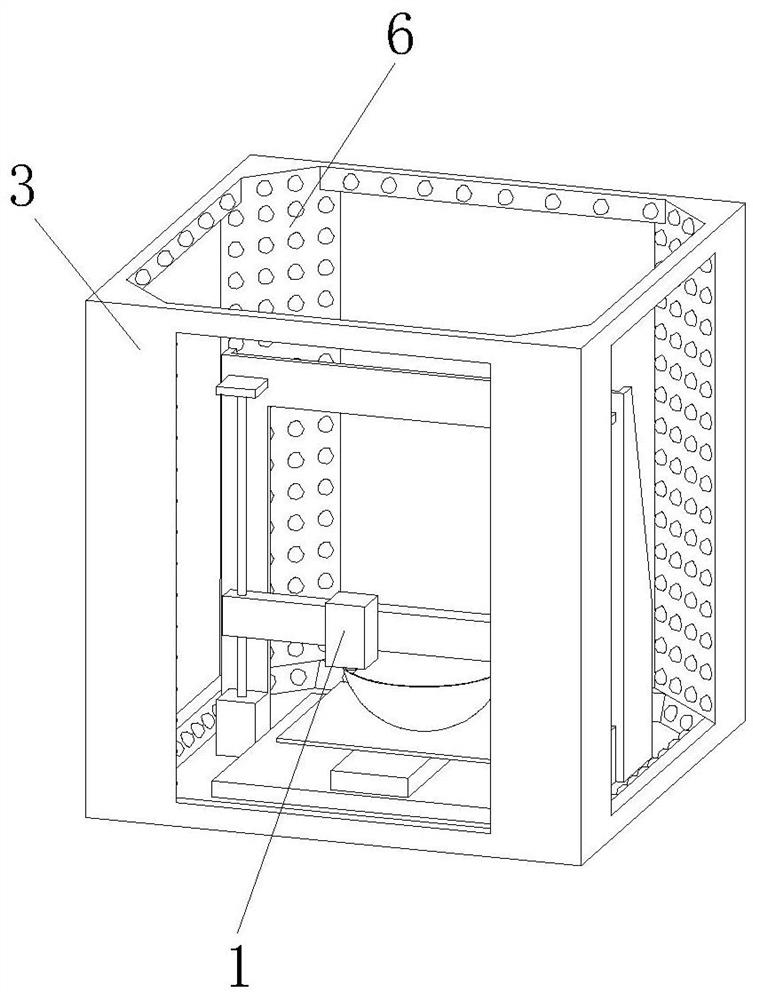 Auxiliary heating device and control method for 3D printer