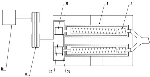 Regenerated plastic twin equipment