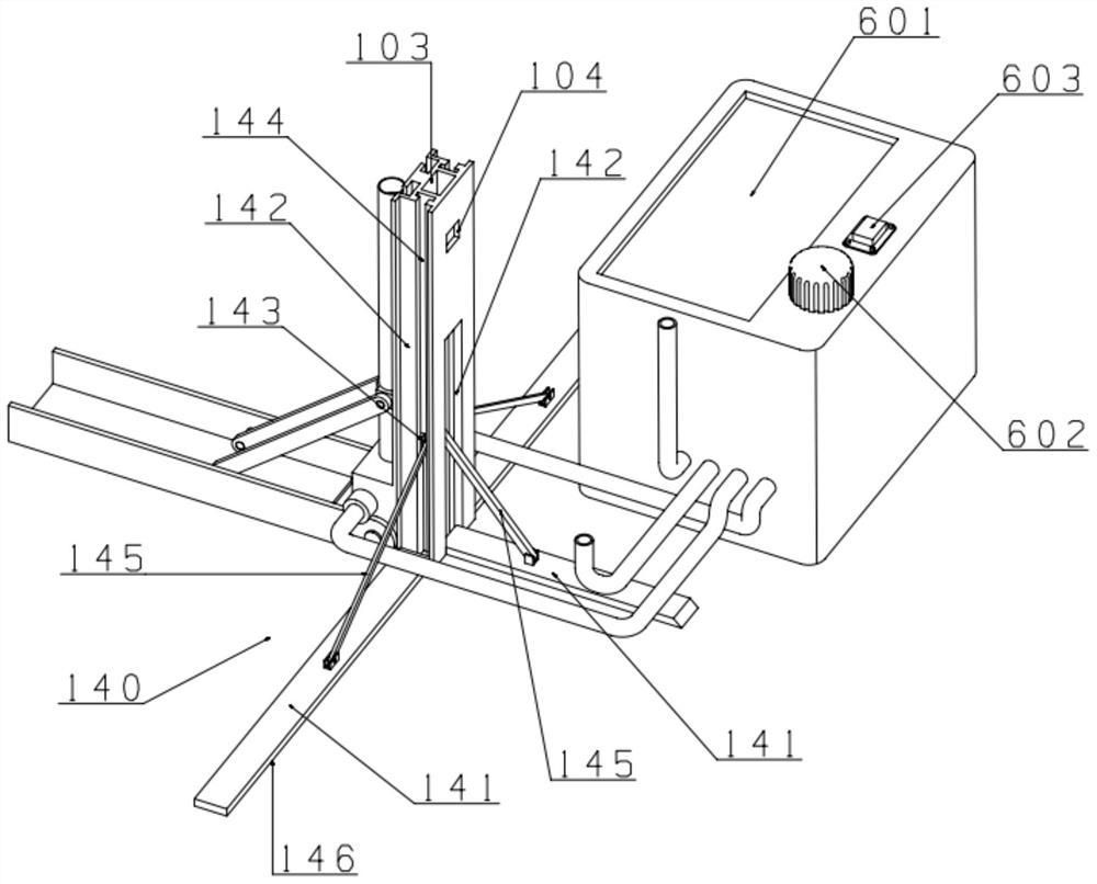 Plant morphological index measuring device