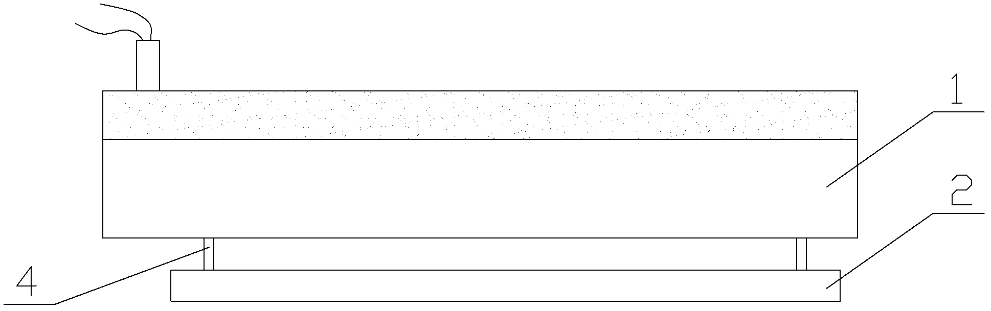 Method for preparing copper/molybdenum/copper layered compound metallic material