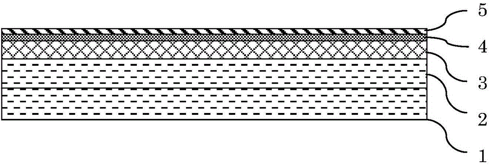 PVC plastic floor and preparation method thereof