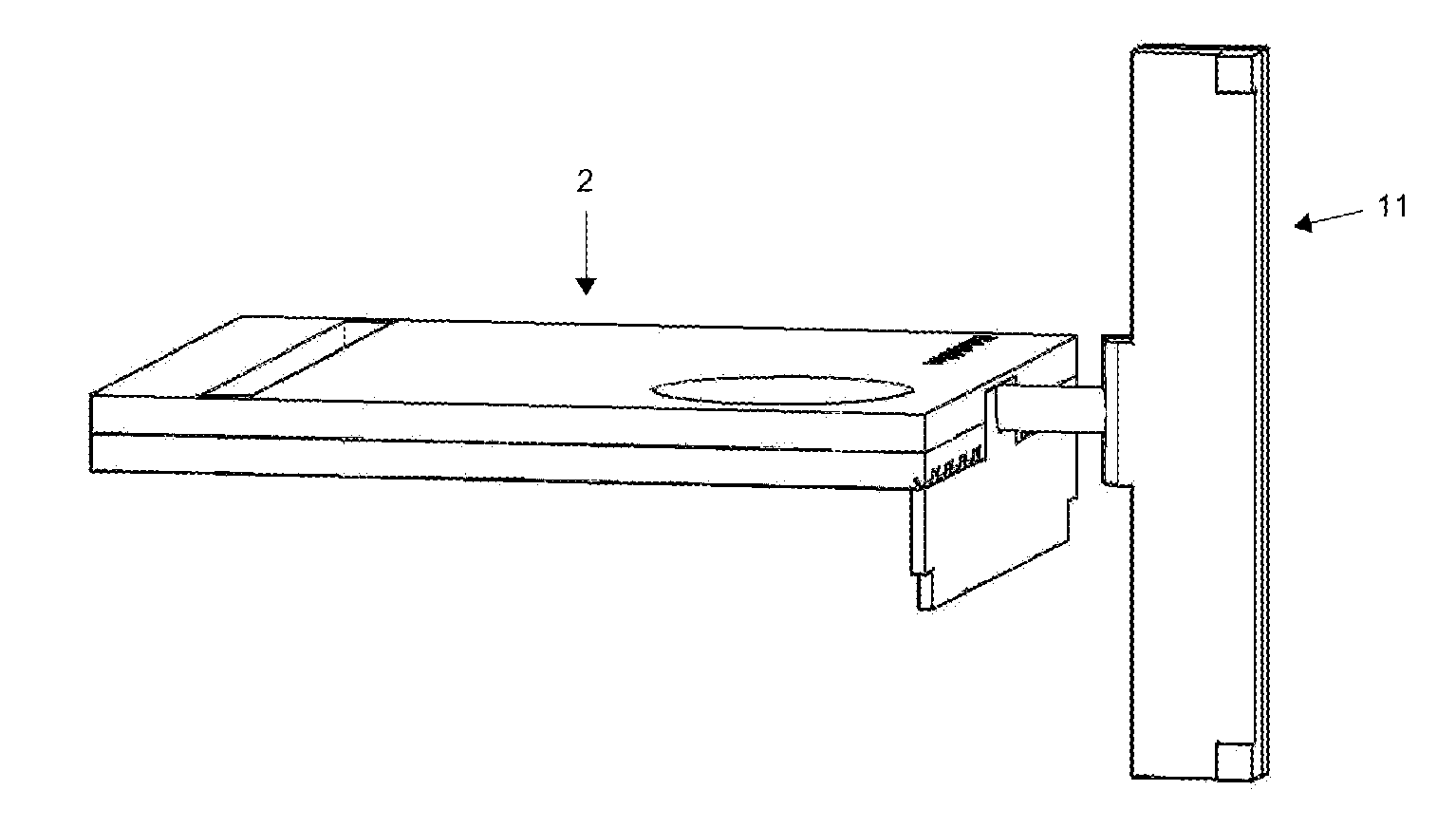 Portable Cantilevered Table