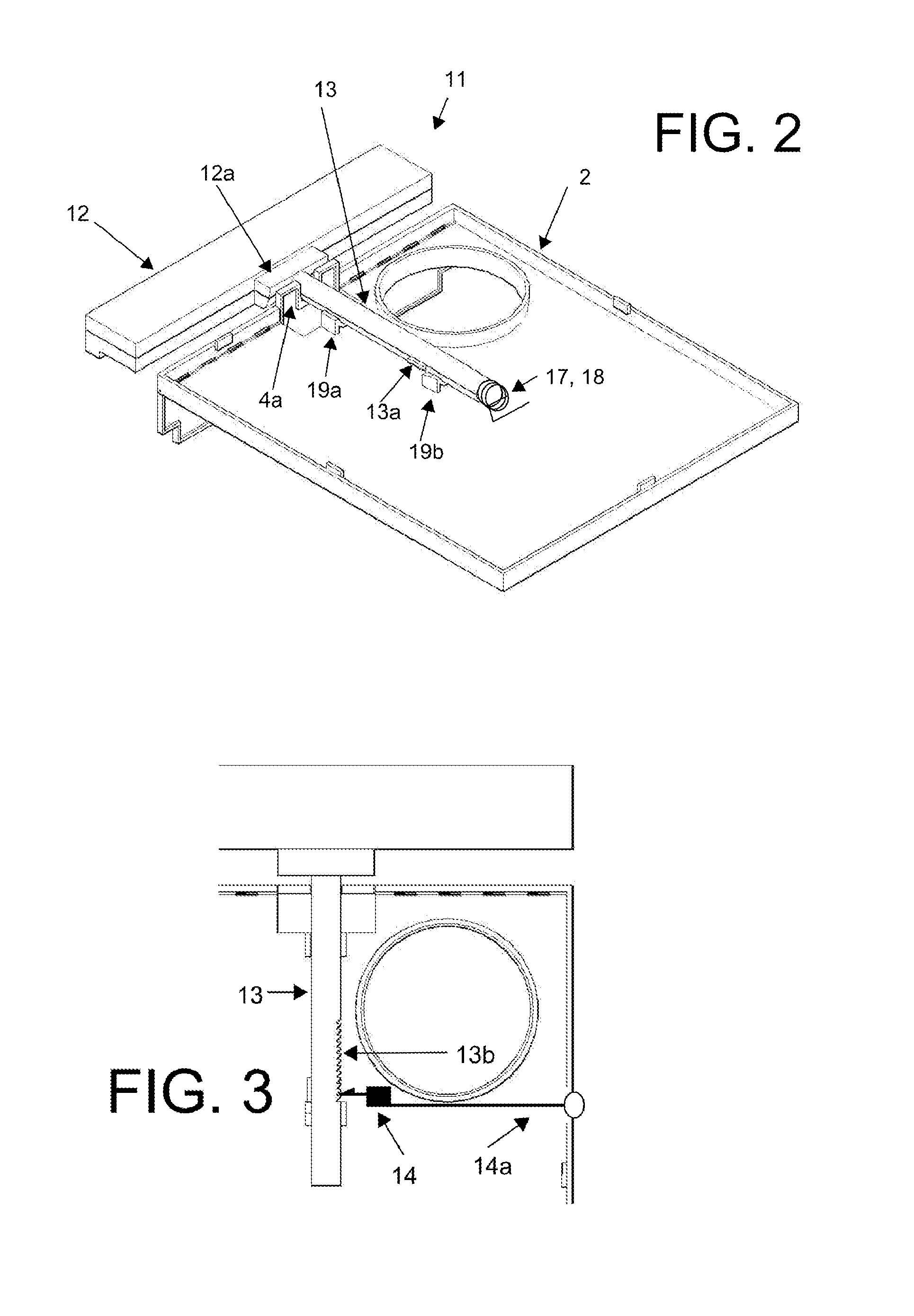 Portable Cantilevered Table