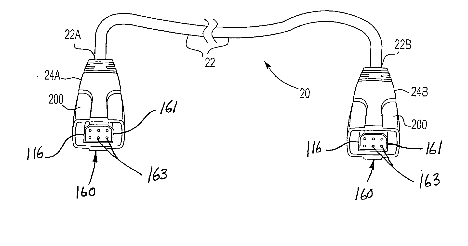 Universal computer cable kit with interchangeable quick connectors