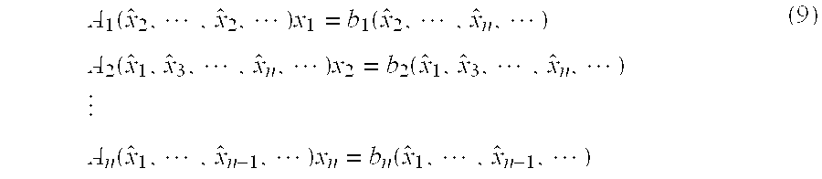 Multiple concurrent recursive least squares identification with application to on-line spacecraft mass-property identification